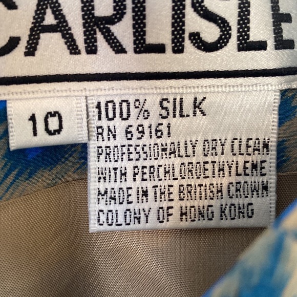 100% SILK skirt. Size 10. - Picture 5 of 6